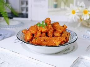 糖醋鸡柳，外脆里嫩。