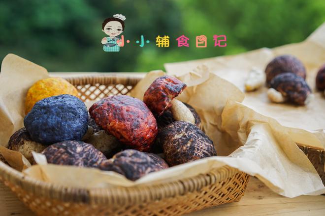 36个月以上肉泥彩色蘑菇馒头