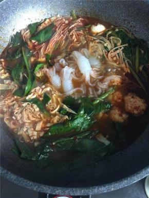 5 煮熟捞出即可