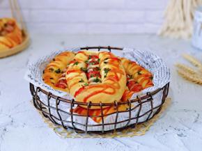 松软可口的面包，保吃了这次还想下次。