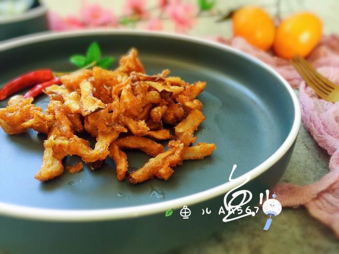 油炸杏鲍菇