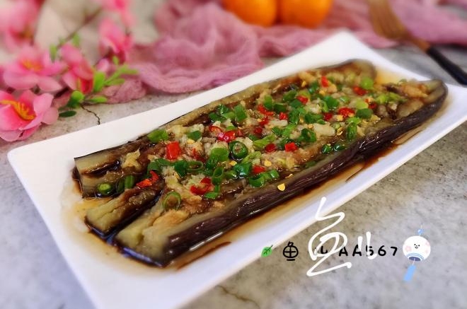 蒜泥蒸茄子