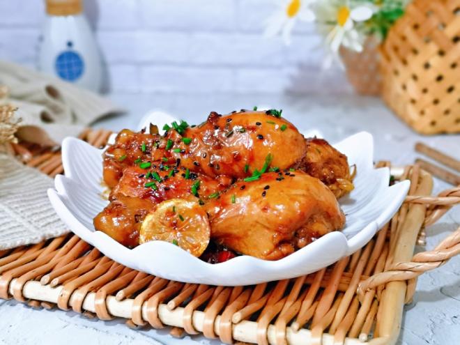柠香蜜汁酱鸡腿