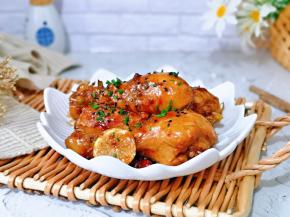 柠香蜜汁鸡腿，特别入味儿。