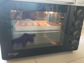 7、烤箱中层180度，20分钟左右。