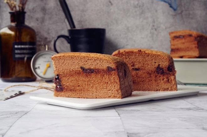 巧克力味古早蛋糕