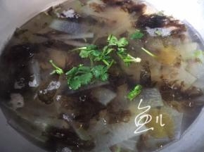 撒香菜段