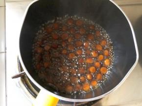 放入珍珠熬至黏稠