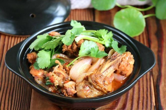 美味的重庆鸡公煲