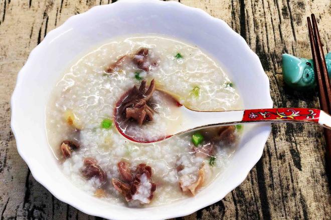 鸡杂粥