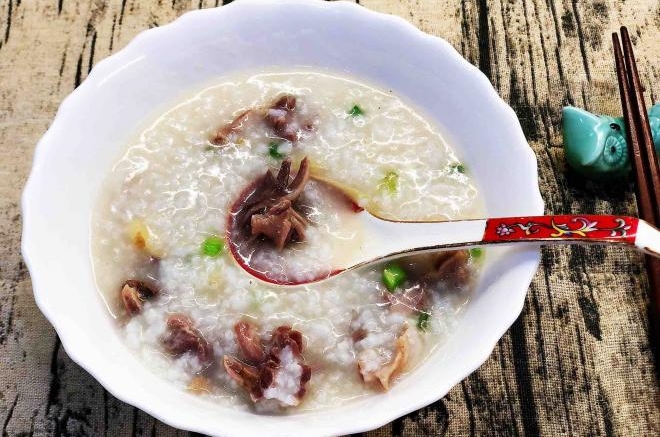 鸡杂粥