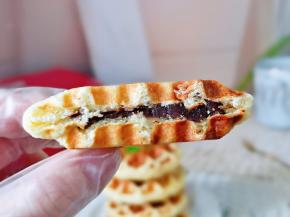 迫不及待的吃了一个，特别好吃呦～