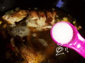 放入食盐