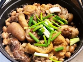 撒上葱段