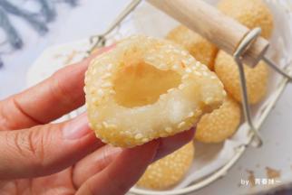 咬一口，糯叽叽，空心的，超好吃