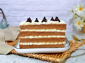 不甜不腻的蛋糕。