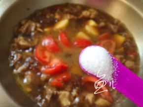 放入食盐