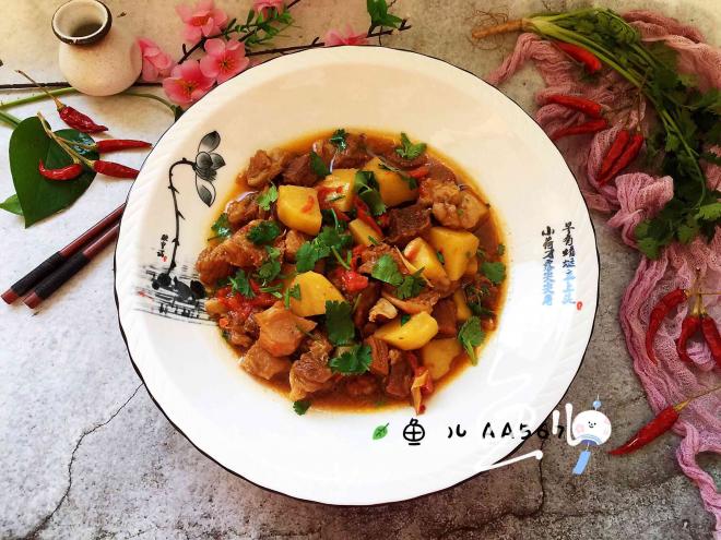 番茄土豆炖牛腩