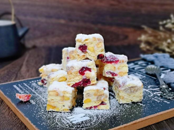 燕麦果干雪花酥