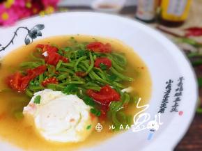 装碗，撒香菜段