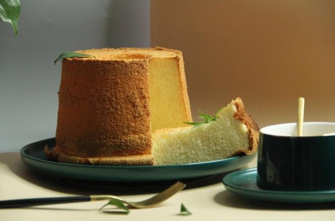 无油淡奶油版中空戚风