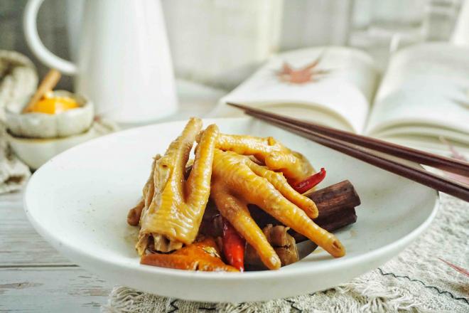 陈皮酒香卤凤爪