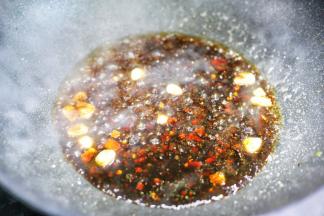 加半碗水煮开。