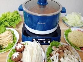 盖上锅盖再次大火烧开。