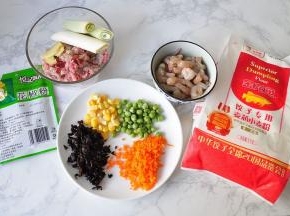 准备食材。