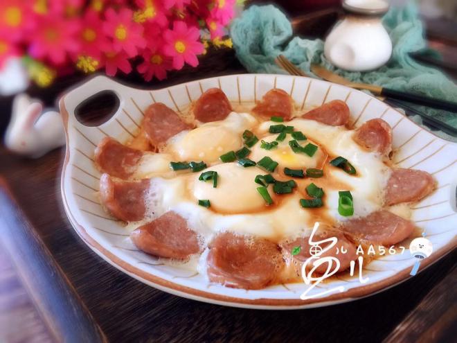 香肠蒸蛋