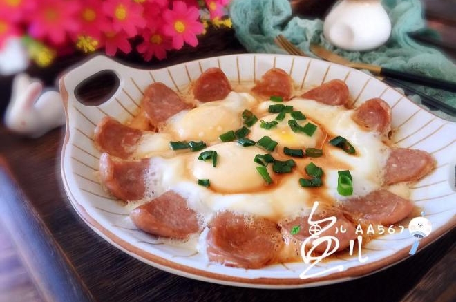 香肠蒸蛋