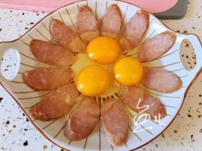 中间打入鸡蛋