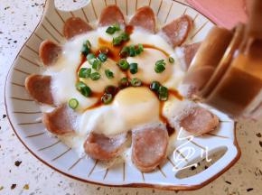 倒入玉米油