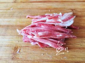猪肉切丝