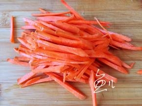 胡萝卜切丝