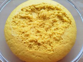 一个小时左右，面团也发酵好了。