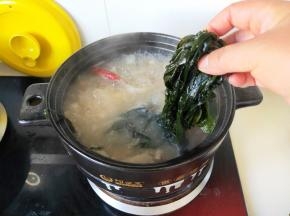 炖十分钟加入海带苗