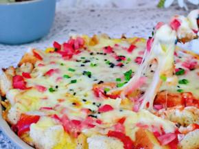 拉丝呦～可以切开吃，也可以这样直接吃。