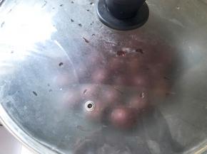 盖上盖子中火煮15到20分钟