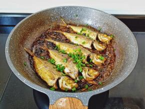 放一点小葱花。