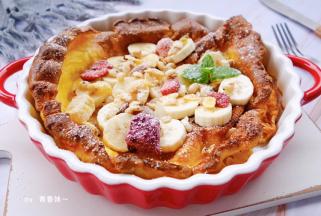 出炉撒上麦片，香蕉，自己喜欢的都可以