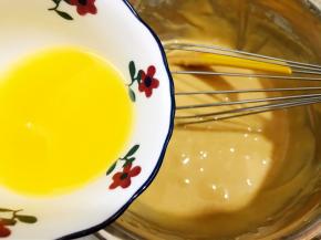 加入融化的黄油