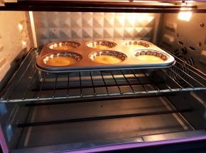放入预热好的烤箱中层170度上下火烤15分钟左右