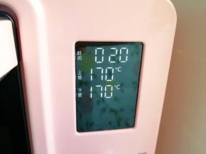 上下管170度烤20分钟。