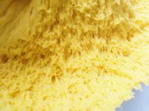 一个小时左右，看看面团发酵的特别好。