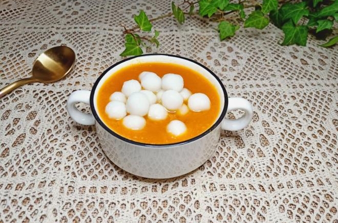 南瓜浓汤小圆子