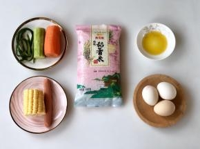 准备好食材。