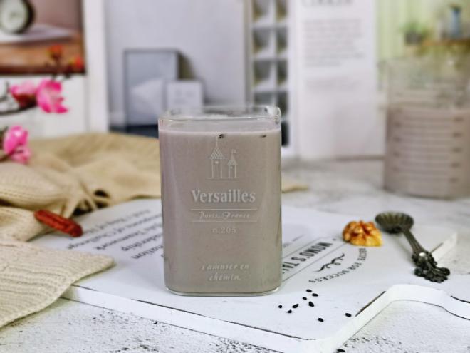 黑芝麻核桃豆浆