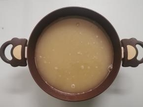 这是过滤好的麦芽汁水