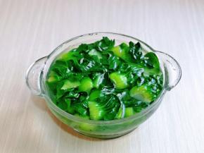 大火再次烧开煮30秒立即捞出过冷水。